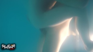 Two girls and one man fuck in the pool. Our first video – RedPlanetLust